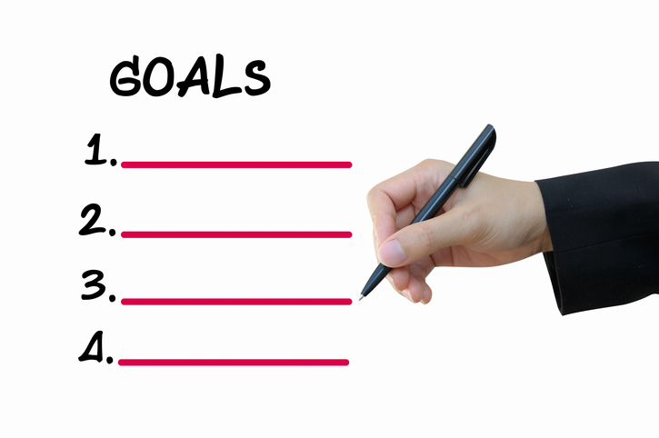 Setting goals can help get everyone in the team on the same page