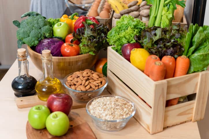 An example of the various fruits and vegetables explored in the Food and Nutrition Management Program